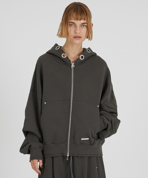 drawer アイレットニットパーカー drawer アイレットニットパーカー drawer アイレットニットパーカー