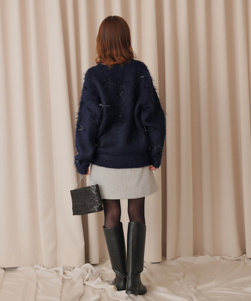 SLOBE IENA（スローブイエナ）の「habi Ribbon Knit（ニット/セーター