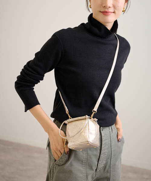 MARCO MASI/マルコマージ mini shoulder ゴールド MARCO MASI/マルコマージ mini shoulder バッグ（ショルダー