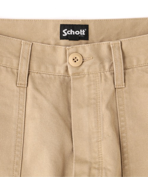 schott(ショット)の「Schott/ショット/CLASSIC BAKER PANTS/クラシック ベイカーパンツ(その他パンツ・メンズ・ブラック/カーキ/オリーブ・S/M/L/XL)」の10枚目の写真