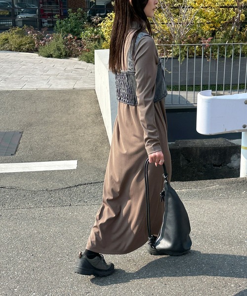 セール】ポロリブワンピース（ワンピース）｜select MOCA（セレクト