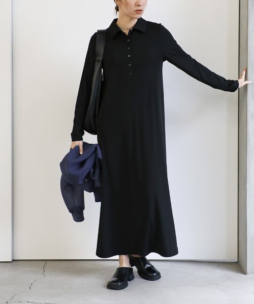 セール】ポロリブワンピース（ワンピース）｜select MOCA（セレクト