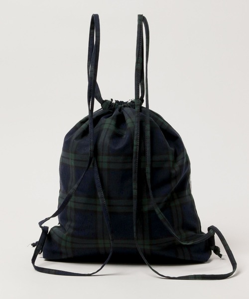 FOREVER 21（フォーエバー トゥエンティーワン）の「【2025SS】アソートナップサック（バックパック/リュック・レディース・ピンク/チェック/ブラック・FREE）」の14枚目の写真