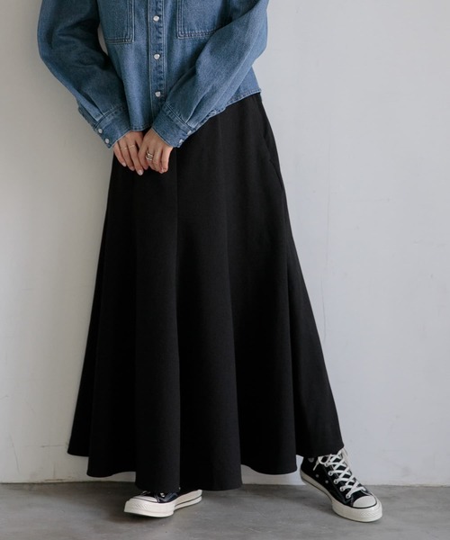 マーメイドフレアスカート