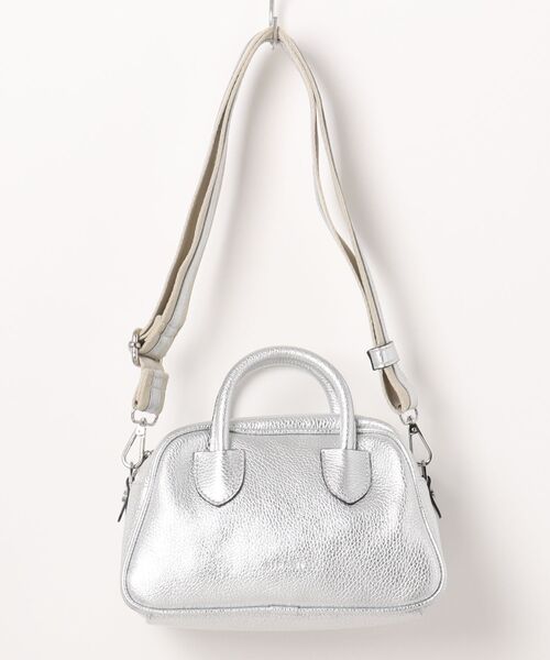 RIPANI(リパーニ)の「【RIPANI】メタリックレザーミニボストンバッグ(Q56402)(ボストンバッグ・レディース・シルバー/ゴールド・ALL)」の10枚目の写真