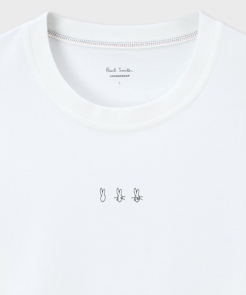 ラウンジウェア】“Paul's Rabbit” 長袖クルーネックTシャツ