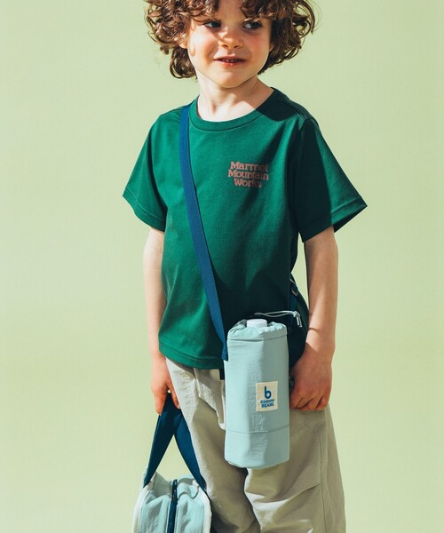 こども ビームス（コドモビームス）の「ボトル ホルダー 2025（水筒・キッズ・ピンク/ケリーグリーン・ONE SIZE）」の7枚目の写真