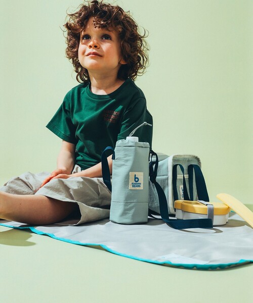 こども ビームス（コドモビームス）の「ボトル ホルダー 2025（水筒・キッズ・ピンク/ケリーグリーン・ONE SIZE）」の9枚目の写真