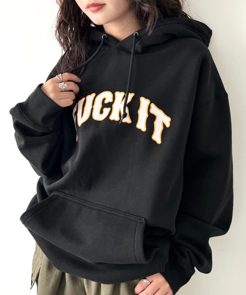 HUF(ハフ)の「HUF(ハフ)/BALBOA P/O HOODIE/パーカー スウェット フーディー オーバーサイズ ロゴプリント(パーカー・レディース・ブラウン/ブラック・XXL/XL/L/M)」の7枚目の写真
