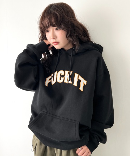 HUF(ハフ)の「HUF(ハフ)/BALBOA P/O HOODIE/パーカー スウェット フーディー オーバーサイズ ロゴプリント(パーカー・レディース・ブラウン/ブラック・XXL/XL/L/M)」の10枚目の写真