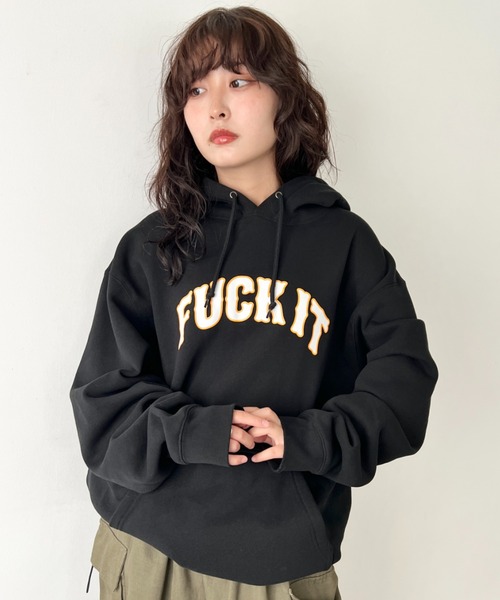 HUF(ハフ)の「HUF(ハフ)/BALBOA P/O HOODIE/パーカー スウェット フーディー オーバーサイズ ロゴプリント(パーカー・レディース・ブラウン/ブラック・XXL/XL/L/M)」の9枚目の写真