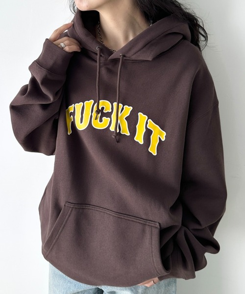 HUF(ハフ)の「HUF(ハフ)/BALBOA P/O HOODIE/パーカー スウェット フーディー オーバーサイズ ロゴプリント(パーカー・レディース・ブラウン/ブラック・XXL/XL/L/M)」の17枚目の写真