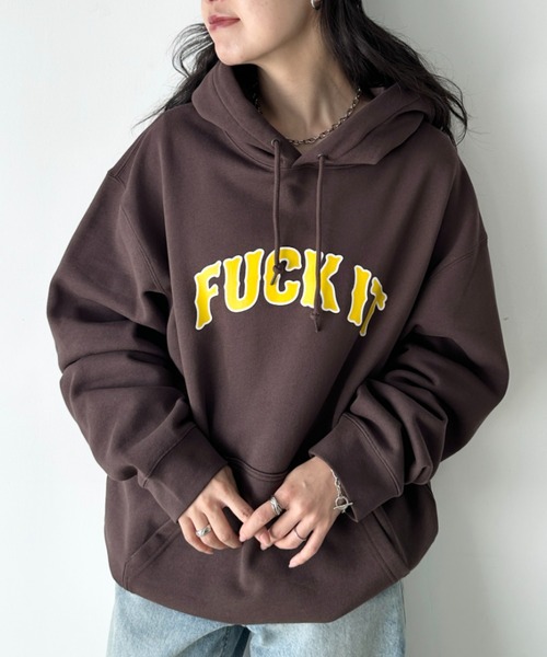 HUF(ハフ)の「HUF(ハフ)/BALBOA P/O HOODIE/パーカー スウェット フーディー オーバーサイズ ロゴプリント(パーカー・レディース・ブラウン/ブラック・XXL/XL/L/M)」の18枚目の写真