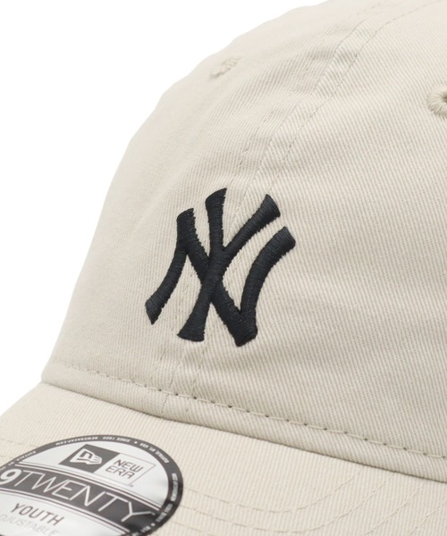 NEW ERA(ニューエラ)の「ニューエラキッズキャップ YOUTH9TWENTY MLB ミドルロゴ(キャップ・キッズ・ベージュ/ネイビー/ストーン/ブラック・52-56cm)」の14枚目の写真