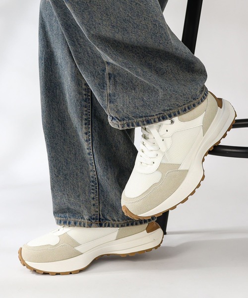 Dedes（デデス）の「ローカット レトロスニーカー ユニセックス（スニーカー・メンズ・ホワイト/ブラック/グレー/ネイビー/ホワイト系1/シルバー系1/ブラック系1・42/41/39/38/40/44/37/36/43）」の14枚目の写真