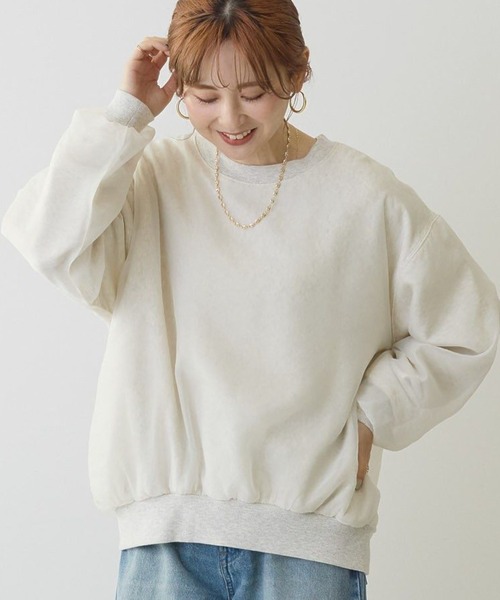 fitmore オーガンジースウェット Fit more｜フィットモアのスウェット（無地）通販 - ZOZOTOWN