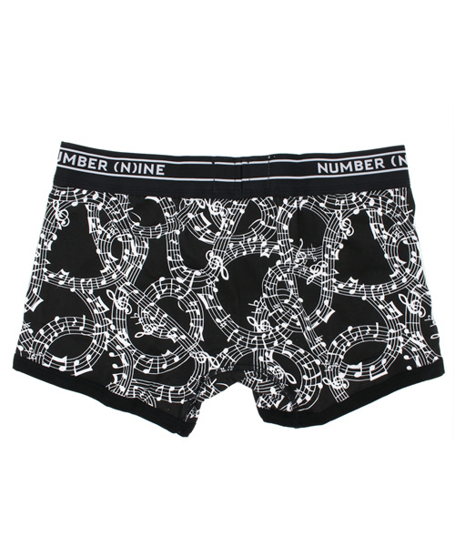 NUMBER (N)INE DENIM（ナンバーナインデニム）の「五線譜プリント