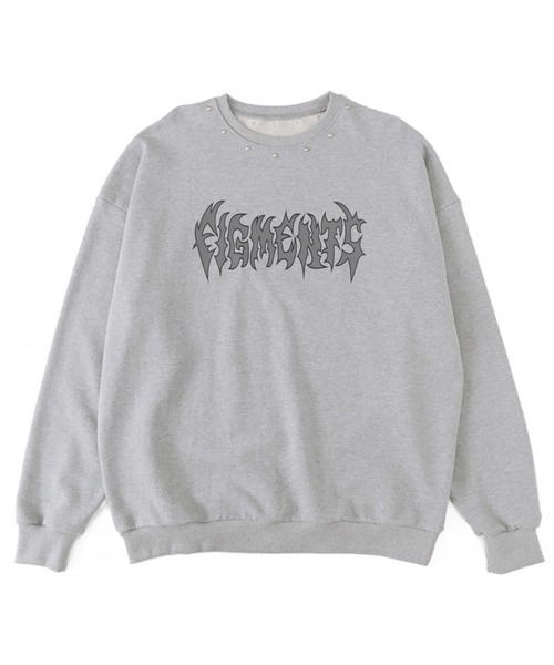 Figments(フィグメンツ)の「メタルロゴスウェット(Tシャツ/カットソー・レディース・杢グレー/ブラック・FREE)」の11枚目の写真