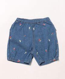 HAKKA BABY | [ベビー]チェリー／リボン刺繍ストレッチデニムコクーンパンツ(デニムパンツ)