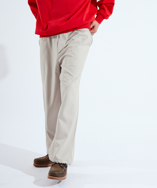 PARIS SAINT-GERMAIN(パリサンジェルマン)の「【Paris Saint-Germain / パリ・サン=ジェルマン】JP REFLECTOR PIPING PANTS(その他パンツ・メンズ・ネイビー/グレー・MEDIUM/LARGE)」の1枚目の写真