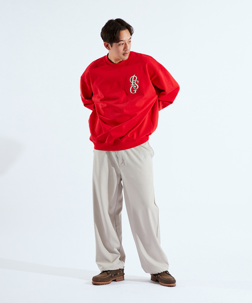 PARIS SAINT-GERMAIN(パリサンジェルマン)の「【Paris Saint-Germain / パリ・サン=ジェルマン】JP REFLECTOR PIPING PANTS(その他パンツ・メンズ・ネイビー/グレー・MEDIUM/LARGE)」の4枚目の写真