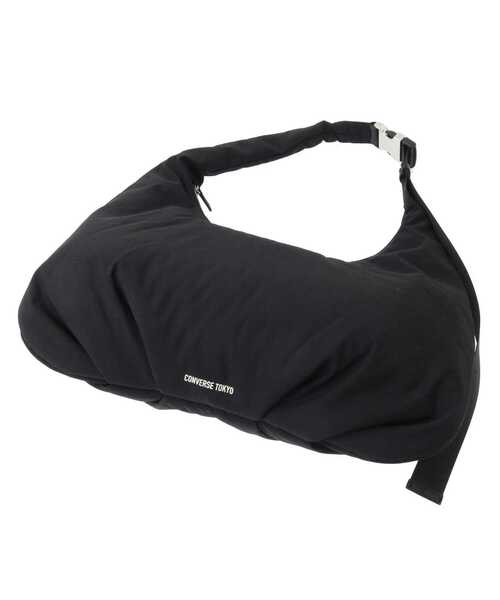 CONVERSE TOKYO（コンバーストウキョウ）の「2WAY NYLON GATHER MOON SHOULDER BAG（ショルダーバッグ・レディース・ブラック/カーキ/ライトベージュ・FREE）」の11枚目の写真