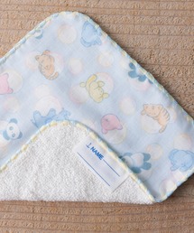 COCO WALK（ココウォーク）の「COCO WALK:ミニハンカチ（アニマルとシャボン玉）（ハンカチ/ハンドタオル・キッズ）」