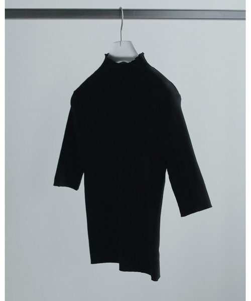 anuke ANUKE (アンヌーク）Halfsleeve Rib Knit 即日発送