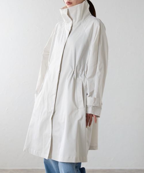 r.（アールドット）の「スタンドカラーコート（その他アウター・レディース・アイボリー/ネイビー・FREE）」の19枚目の写真