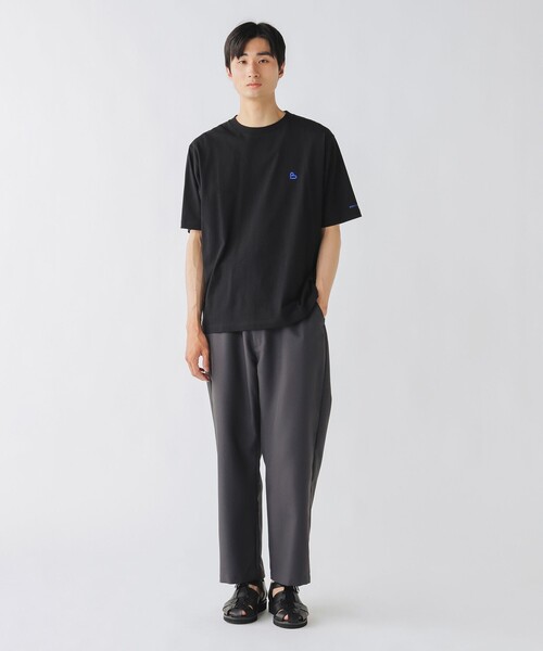 BEAMS HEART（ビームスハート）の「【ユニセックス】B-HEARTロゴ ワンポイント Tシャツ（Tシャツ/カットソー・メンズ・ホワイト/ブラック・M/L/XL/S）」の7枚目の写真