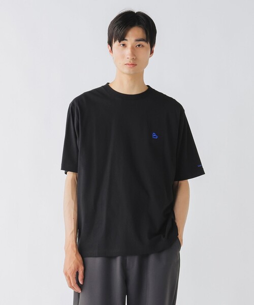 BEAMS HEART（ビームスハート）の「【ユニセックス】B-HEARTロゴ ワンポイント Tシャツ（Tシャツ/カットソー・メンズ・ホワイト/ブラック・M/L/XL/S）」の9枚目の写真