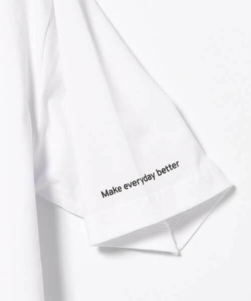 BEAMS HEART（ビームスハート）の「【ユニセックス】B-HEARTロゴ ワンポイント Tシャツ（Tシャツ/カットソー・メンズ・ホワイト/ブラック・M/L/XL/S）」の13枚目の写真