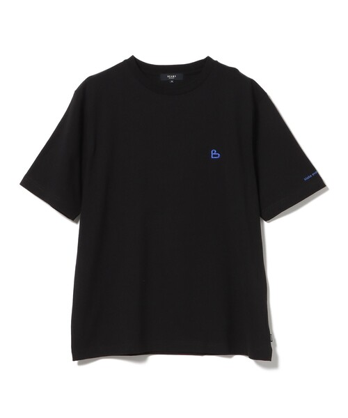 BEAMS HEART（ビームスハート）の「【ユニセックス】B-HEARTロゴ ワンポイント Tシャツ（Tシャツ/カットソー・メンズ・ホワイト/ブラック・M/L/XL/S）」の17枚目の写真