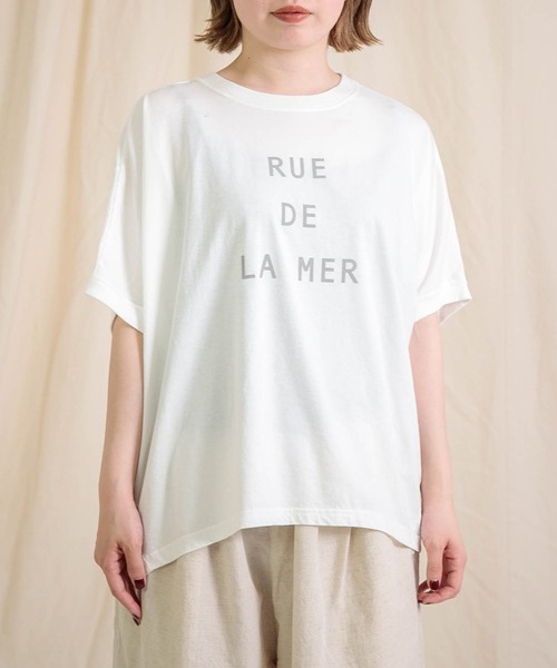 tシャツ 「Brocante / ブロカント」 40/ポンチ ポッシュチュニック レディース セール】[Brocante / ブロカント] 40/ポンチ ココンチュニック