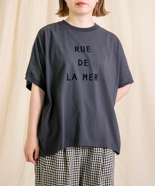 tシャツ 「Brocante / ブロカント」 30/-ベーシック天竺 ココンTシャツ レディース Brocante / ブロカント] 30/-ベーシック天竺 ココンTシャツ