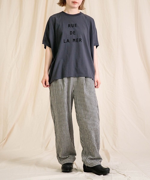 Brocante / ブロカント] 30/-ベーシック天竺 ココンTシャツ