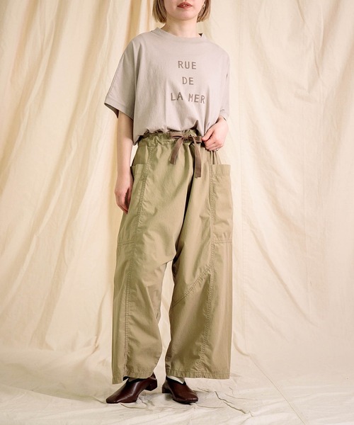 Brocante / ブロカント] 30/-ベーシック天竺 ココンTシャツ | Domingo