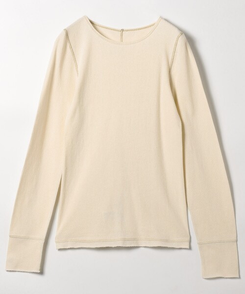 FREAK'S STORE(フリークスストア)の「メッシュ ロンT/シアートップス(Tシャツ/カットソー・レディース・ブラック/オフホワイト/サックスブルー・フリ-)」の16枚目の写真