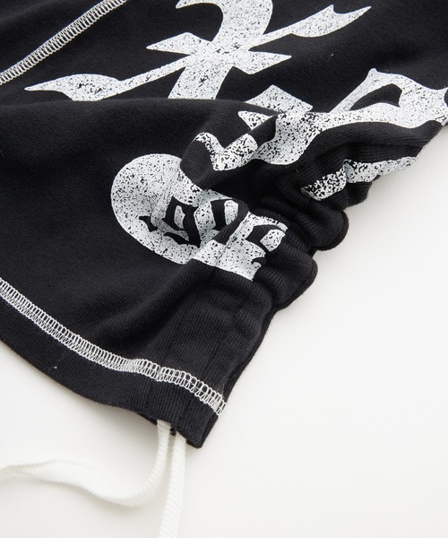PANELED GRAPHIC RAGLAN BABY TEE（Tシャツ/カットソー）｜X