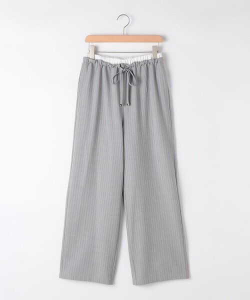 MICO COULIER（ミコクリエ）の「レイヤーベルトストレートパンツ（その他パンツ・レディース・ネイビー/グレイッシュベージュ/グレー系その他・38）」の21枚目の写真