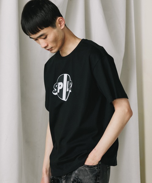 SPLR(エス・ピー・エル・アール)の「SPLR/エスピーエルアール Contrast Circle Tee Tシャツ メンズ 夏物 夏服(Tシャツ/カットソー・メンズ・ホワイト/ブラック・XL/L/M/S)」の15枚目の写真