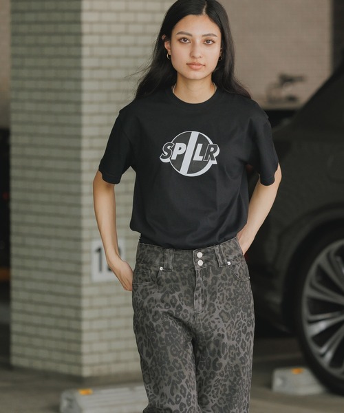 SPLR(エス・ピー・エル・アール)の「SPLR/エスピーエルアール Contrast Circle Tee Tシャツ メンズ 夏物 夏服(Tシャツ/カットソー・メンズ・ホワイト/ブラック・XL/L/M/S)」の16枚目の写真