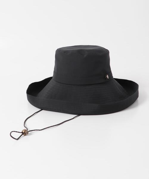 SENSE OF PLACE by URBAN RESEARCH（センスオブプレイスバイアーバンリサーチ）の「『UVカット』ヒガサハット（ハット・レディース・ブラック/アイボリー・ONE）」の10枚目の写真