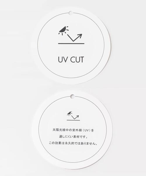 SENSE OF PLACE by URBAN RESEARCH（センスオブプレイスバイアーバンリサーチ）の「『UVカット』ヒガサハット（ハット・レディース・ブラック/アイボリー・ONE）」の13枚目の写真