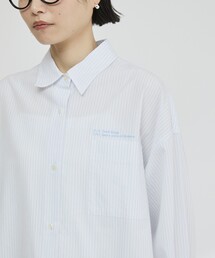 Firsthand | MA Firsthand/マ ファーストハンド BASIC LOGO STRIPE SHIRT / ベーシックロゴストライプシャツ(シャツ/ブラウス)