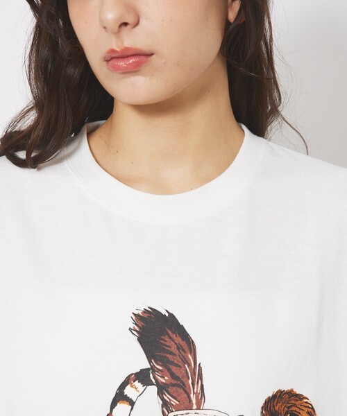ABAHOUSE(アバハウス)の「【CORISCO/コリスコ】 Animal猫 Tシャツ/アニマルTシャツ(Tシャツ/カットソー・メンズ・ホワイト系その他/ホワイト系その他2/ホワイト系その他3/ホワイト・M/L)」の13枚目の写真