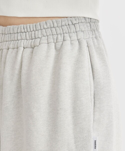 BASICKS（ベイシックス）の「【BASICKS/ベーシックス】Fade Large Fit Sweat Trouser/スウェットパンツ（スウェットパンツ・レディース・グレー/ブラック・S）」の14枚目の写真