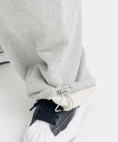 BASICKS（ベイシックス）の「【BASICKS/ベーシックス】Fade Large Fit Sweat Trouser/スウェットパンツ（スウェットパンツ・レディース・グレー/ブラック・S）」の16枚目の写真