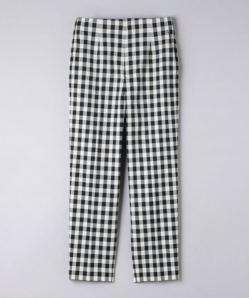 【新品】ユナイテッドアローズ　シャイニー ギンガムチェック パンツ 38 セール】シャイニー ギンガムチェック パンツ（その他パンツ