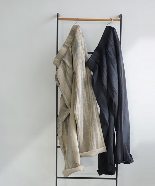 antiqua(アンティカ)の「ニュアンス柄パンツ(その他パンツ・レディース・ブラック/ベージュ系その他・MEDIUM/LARGE)」の5枚目の写真
